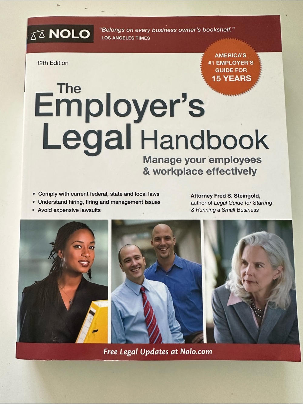 Book- The Employer’s Legal Handbook 12th edition